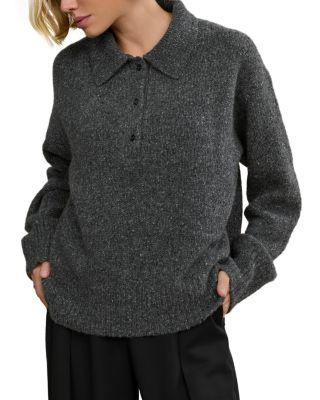 Burke Cashmere Polo Sweater by JENNI KAYNE