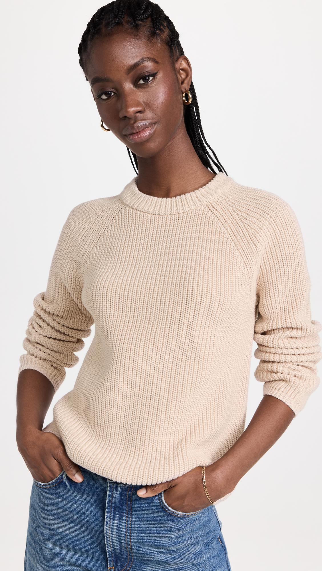 Cotton Fisherman Sweater by JENNI KAYNE