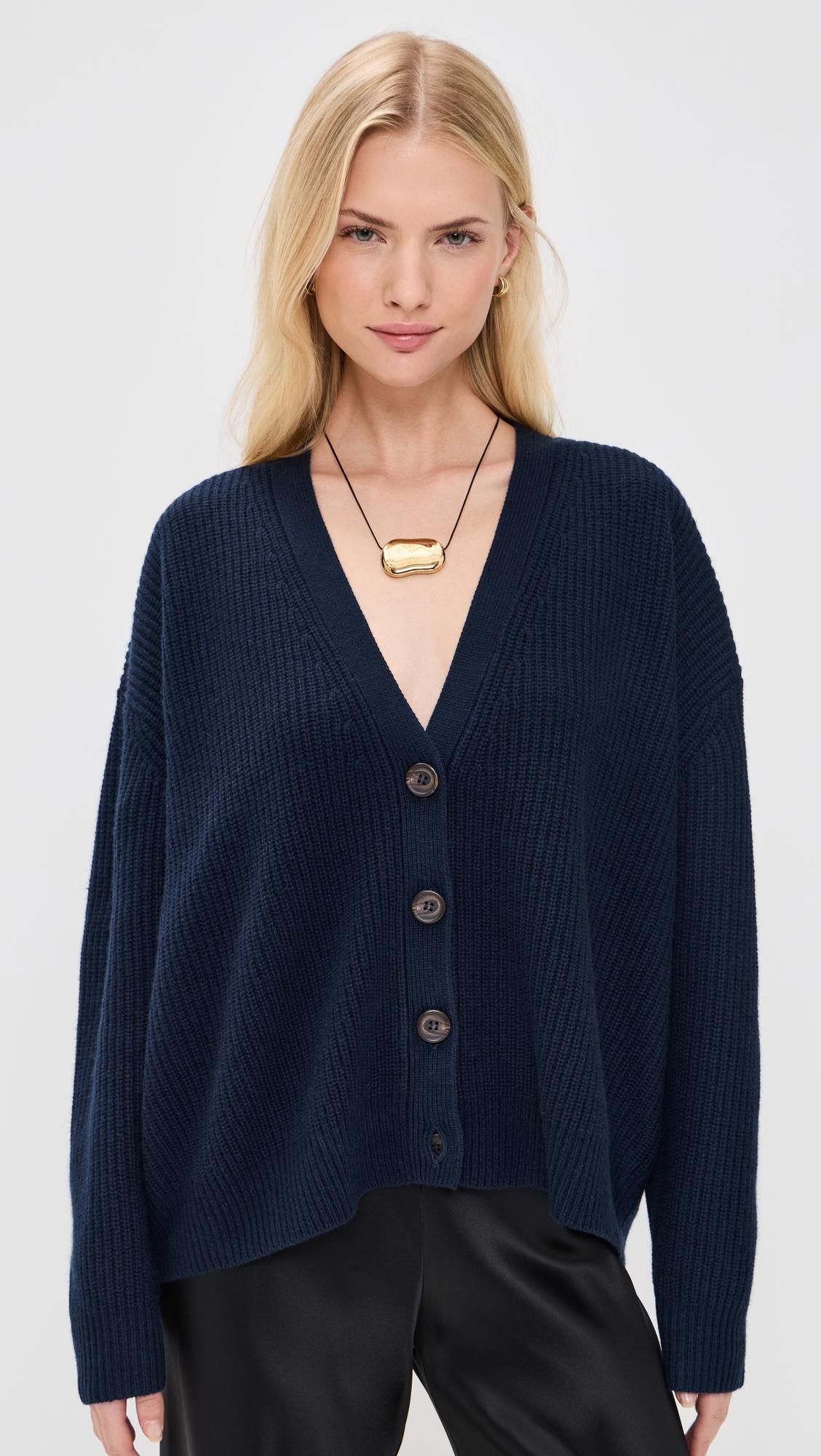 Cropped Cashmere Cocoon Cardigan by JENNI KAYNE