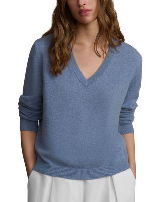 Flynn Cashmere V Neck Sweater by JENNI KAYNE