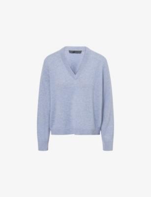 Flynn V-Neck Cashmere Jumper by JENNI KAYNE