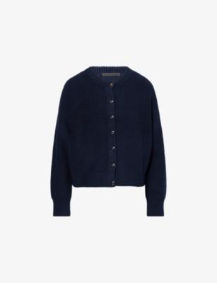 Hayes Crew-Neck Cotton Cardigan by JENNI KAYNE