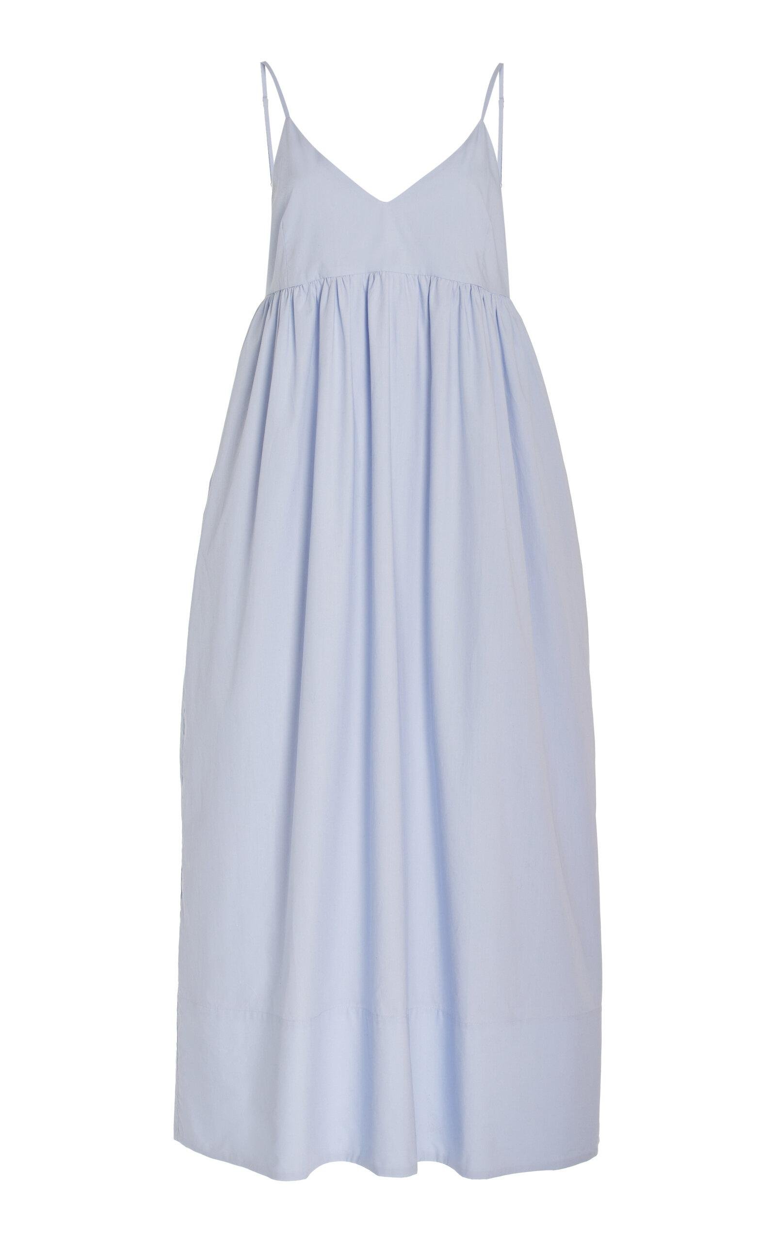 Jenni Kayne - Cove Cotton Maxi Dress - Blue - M - Moda Operandi by JENNI KAYNE