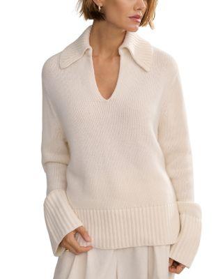 Phoebe Cashmere Polo Sweater by JENNI KAYNE