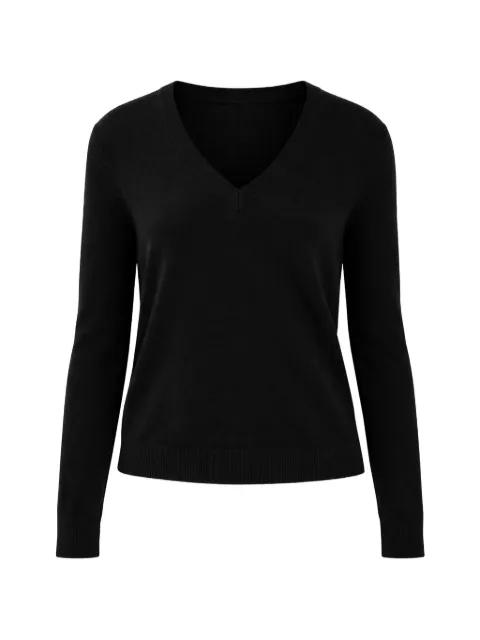 V-neck knitted sweater by JENNI KAYNE