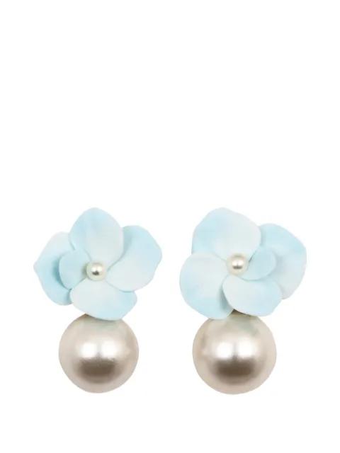 Addison floral-motif earrings by JENNIFER BEHR