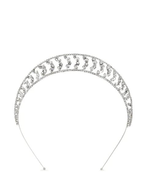 Alessa crystal tiara by JENNIFER BEHR