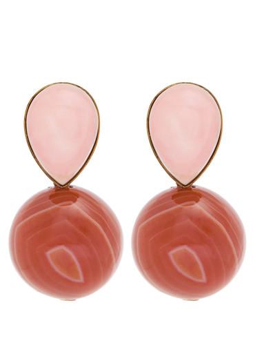 Allison 18kt gold-plated drop earrings by JENNIFER BEHR