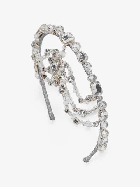 Ameerha crystal-embellished headpiece by JENNIFER BEHR