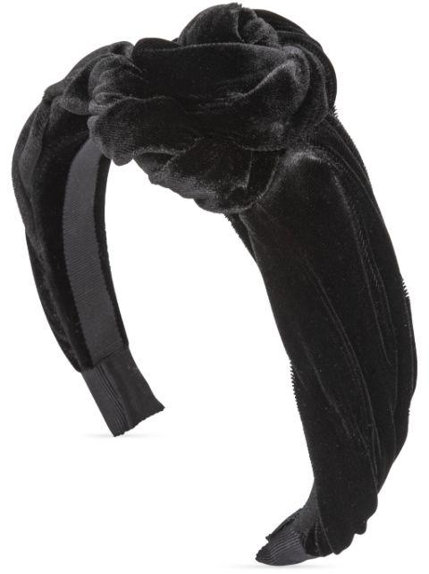 Amina velvet headband by JENNIFER BEHR