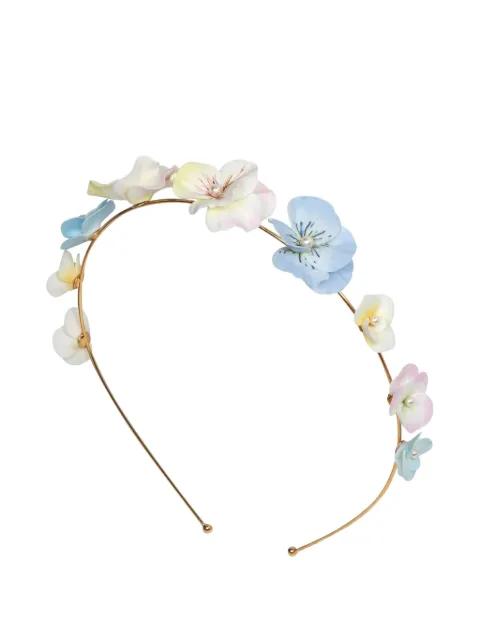 Anarosa floral-appliqué headband by JENNIFER BEHR