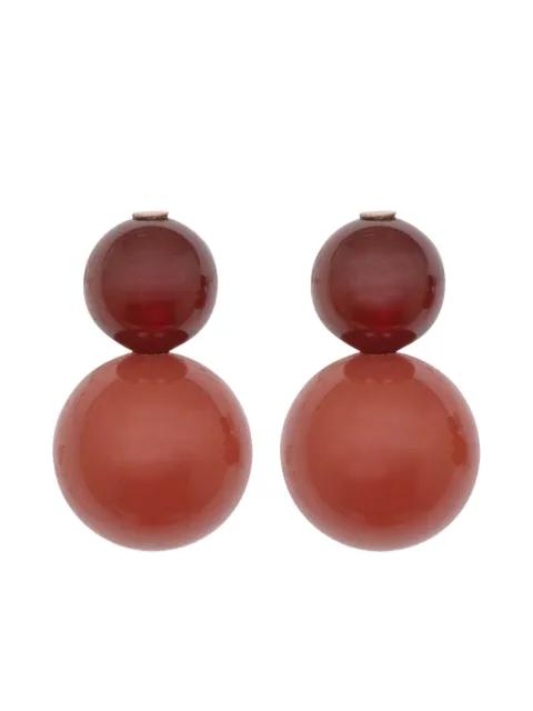 Cara beaded earrings by JENNIFER BEHR