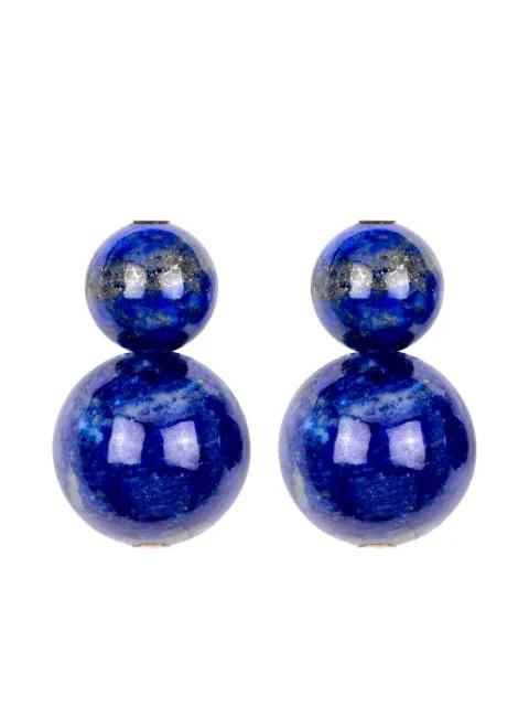 Cara beaded earrings by JENNIFER BEHR