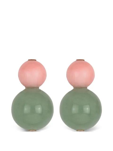 Cara beaded earrings by JENNIFER BEHR
