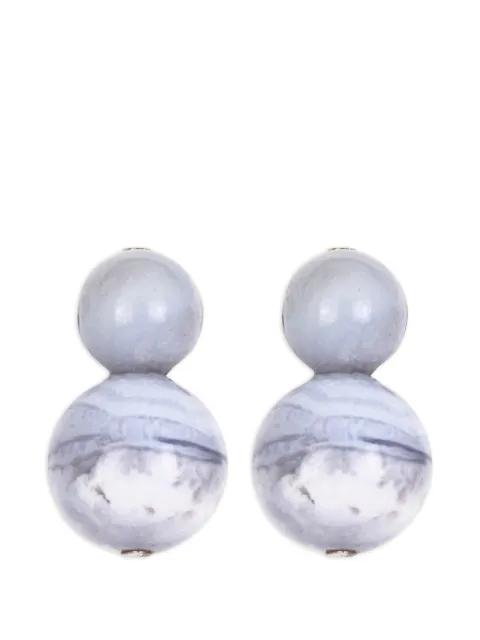 Cara beaded earrings by JENNIFER BEHR