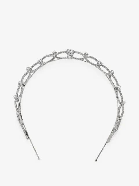 Charlene crystal-embellished tiara by JENNIFER BEHR