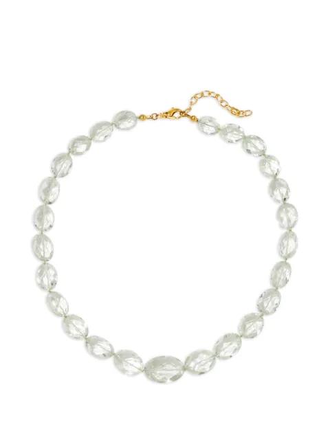 Claire green amethyst necklace by JENNIFER BEHR