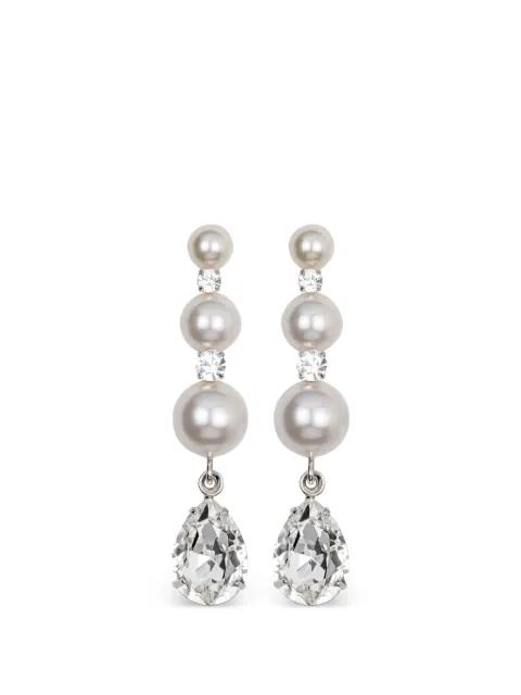 Corisande crystal earrings by JENNIFER BEHR