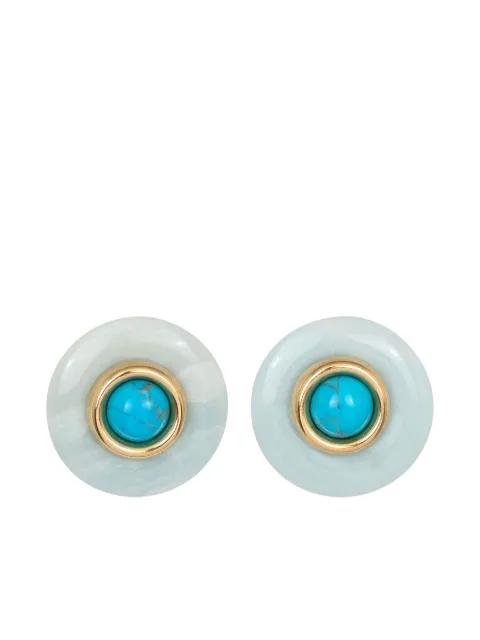 Devon round earrings by JENNIFER BEHR