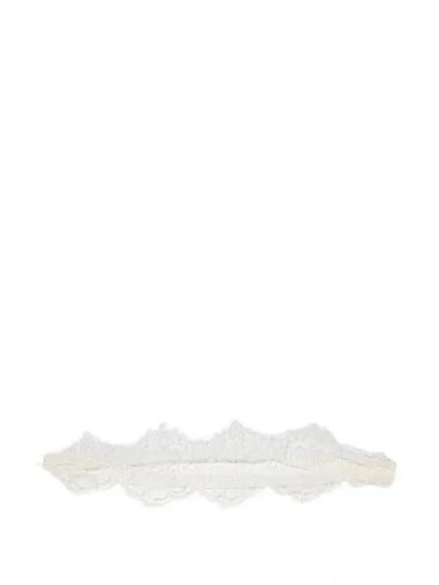 Emeline lace headwrap by JENNIFER BEHR
