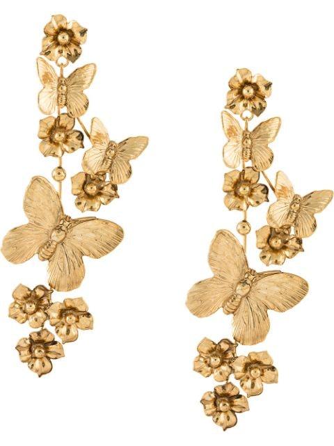Galilea butterfly earrings by JENNIFER BEHR