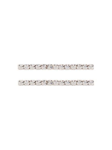Gwen crystal hair clips by JENNIFER BEHR