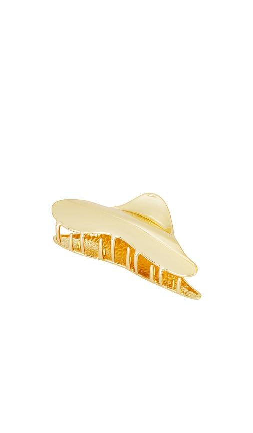 Jennifer Behr Amira Jaw Clip in Metallic Gold by JENNIFER BEHR