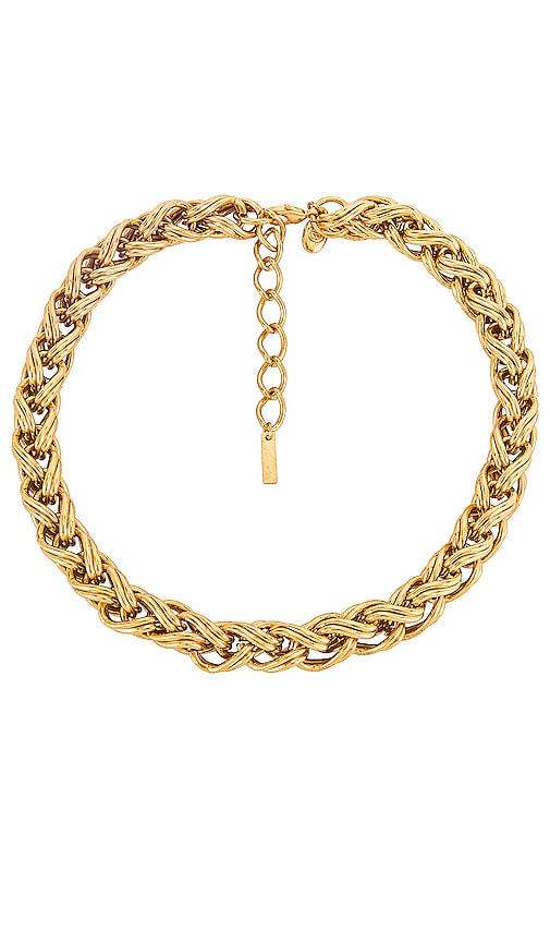 Jennifer Behr Bexley Necklace in Metallic Gold by JENNIFER BEHR