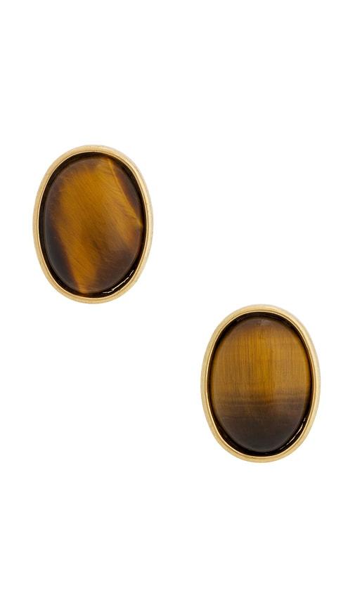 Jennifer Behr Elaine Earrings in Brown by JENNIFER BEHR