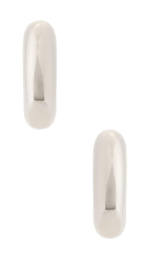 Jennifer Behr Nimah Earrings in Metallic Silver by JENNIFER BEHR