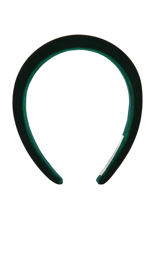 Jennifer Behr Tori Headband in Green by JENNIFER BEHR