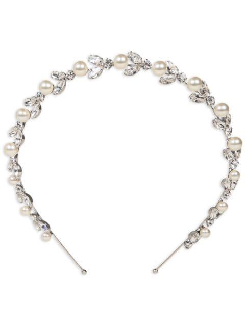 Kamila crystal-embellished headband by JENNIFER BEHR