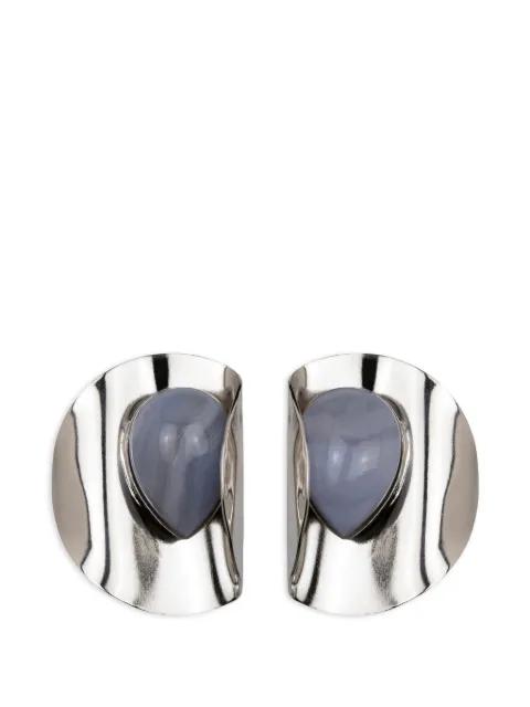 Keziah agate earrings by JENNIFER BEHR