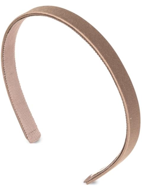 Lucy satin headband by JENNIFER BEHR