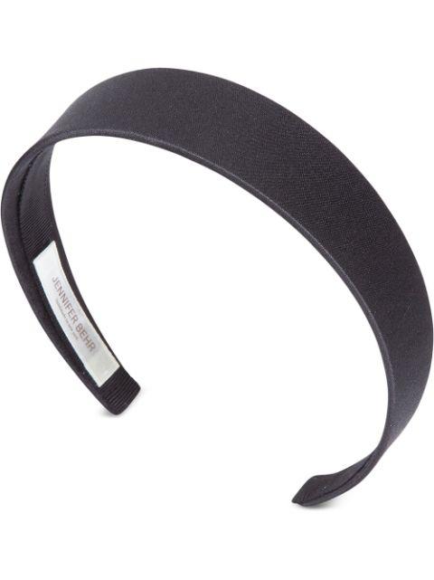 Lydia satin headband by JENNIFER BEHR