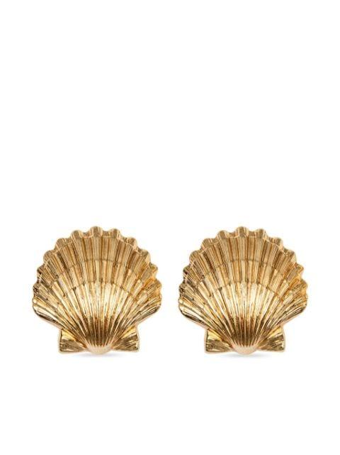 Mar shell earrings by JENNIFER BEHR