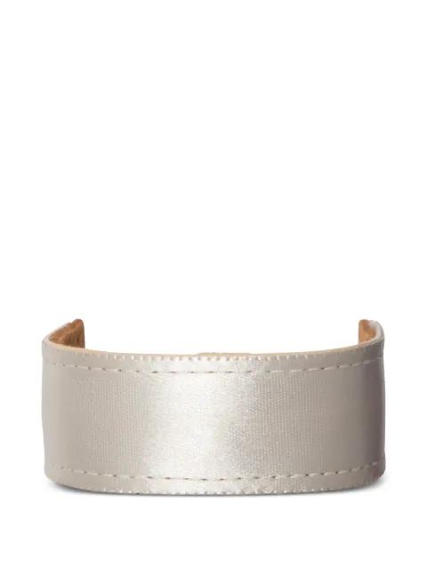 Mini satin hair wrap by JENNIFER BEHR