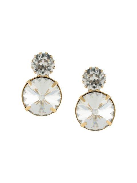 Myrla crystal earrings by JENNIFER BEHR