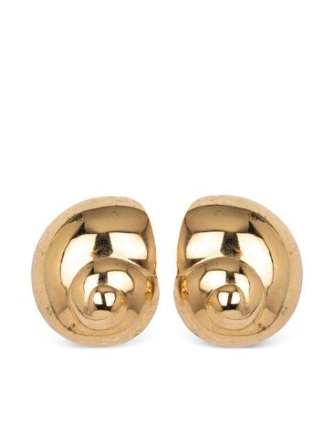 Natica polished-finish earrings by JENNIFER BEHR