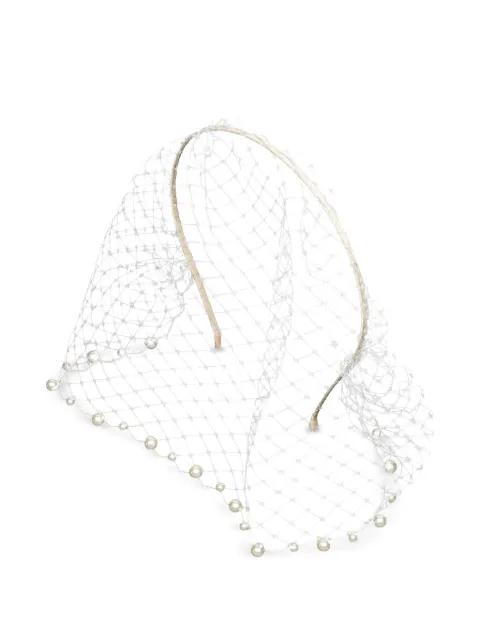 Perline Voilette embellished veil by JENNIFER BEHR
