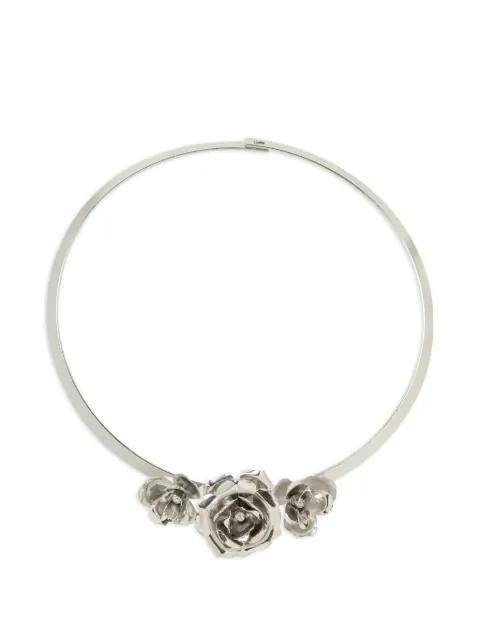 Rosalba floral collar necklace by JENNIFER BEHR