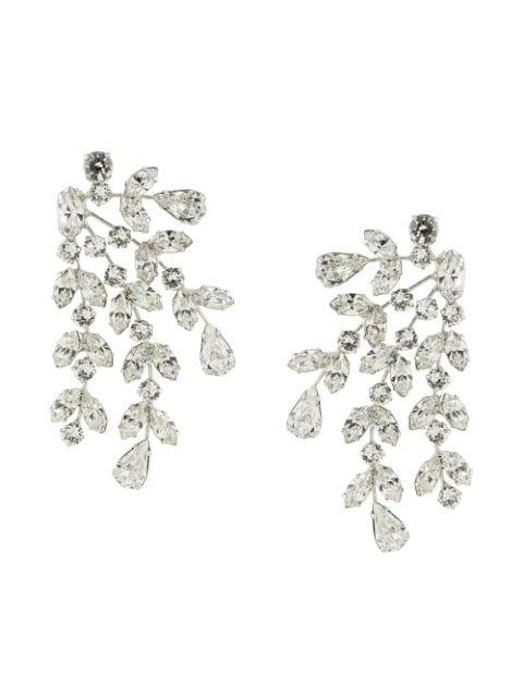Roselyn crystal earrings by JENNIFER BEHR