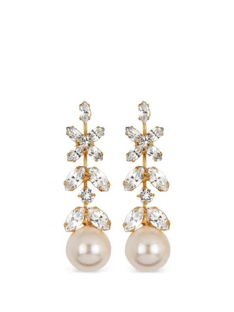 Tiera crystal earrings by JENNIFER BEHR