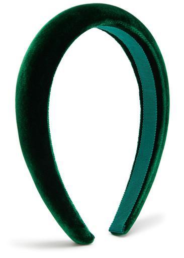 Tori padded velvet headband by JENNIFER BEHR