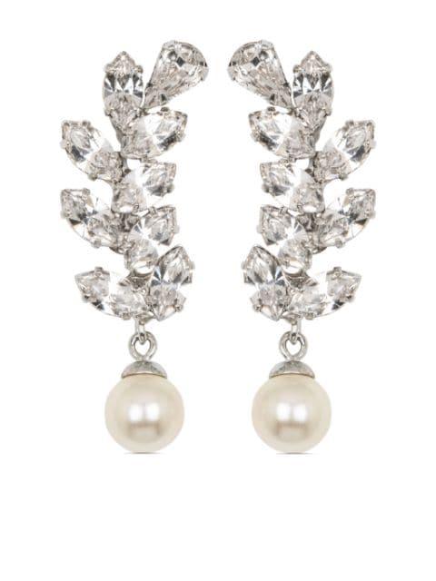 Verla crystal earrings by JENNIFER BEHR