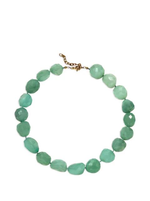 chalcedony beaded necklace by JENNIFER BEHR