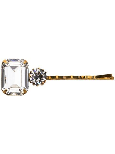 crystal-embellished hair pin by JENNIFER BEHR