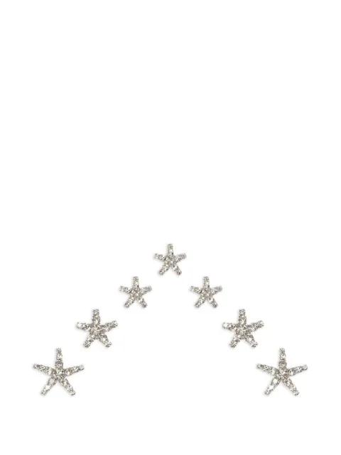 crystal star vespera hair magnets by JENNIFER BEHR