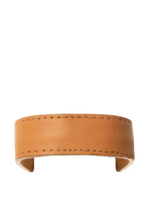 mini leather hair accessory by JENNIFER BEHR