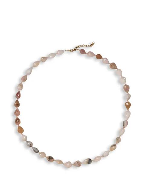 pink opal plated necklace by JENNIFER BEHR